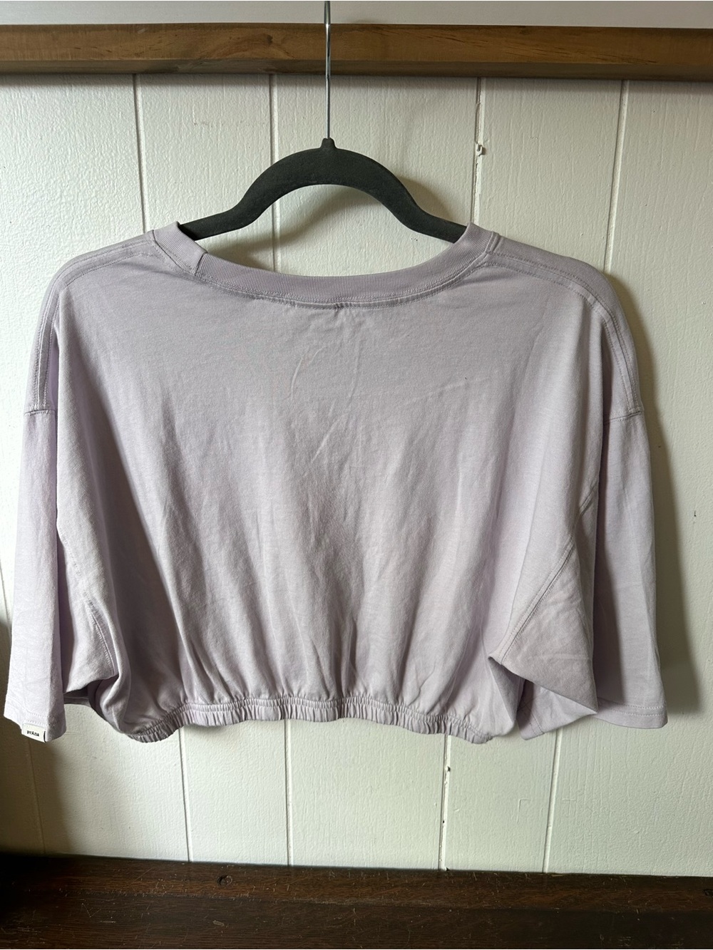 Prana Lavender Cropped Tee - Picture 2 of 6